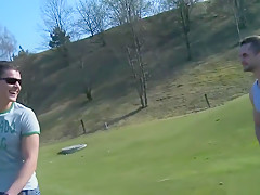 Bareback Sex on the Golf Course
