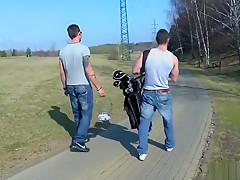Bareback Sex on the Golf Course