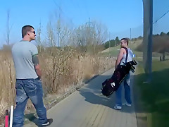 Bareback Sex on the Golf Course