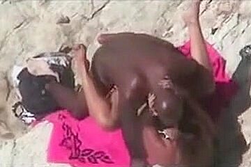 Beach couples caught on hidden camera in nature's garb at beach