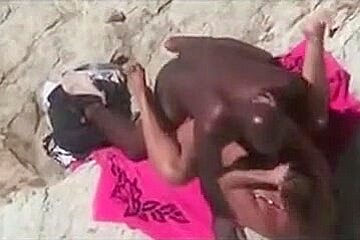 Beach couples caught on hidden camera in nature's garb at beach