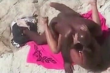 Beach couples caught on hidden camera in nature's garb at beach