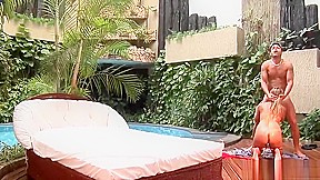 Beauteous bald Brazilian experienced female Camille Campos Featuring Masturbation porn video