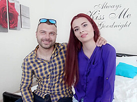 Beautiful Redhead Wife Scyley Jam Gets Ass Fucked Then Creampied