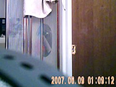 Before and After Shower Again - nice tits - Two cams