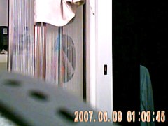 Before and After Shower Again - nice tits - Two cams