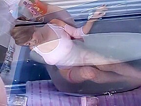 Best Japanese slut in Fabulous Shower, Fetish JAV scene
