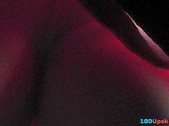 Best upskirt video of a sexy redhead wearing a thong
