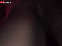 Best upskirt video of a sexy redhead wearing a thong