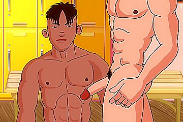 Big Boys Hot Gay Fuck In The Lockerroom