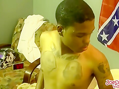 Big Dicked Black Stud Enters White Dudes Ass With Every Inch