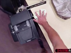 Big tits Latina goes in Shawns store and wants to sell phones
