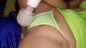 Bigtitted Japanese Nailed After Toy Solo Play