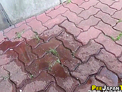 Bizarre Hot Asian Peeing