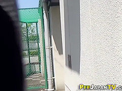 Bizarre Hot Asian Peeing
