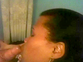 Black Brazilian whore was pleased to give me a BJ