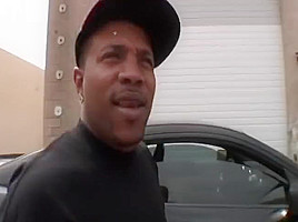 Black Stud Pounds A Hot Slut Wearing A Pink Wig