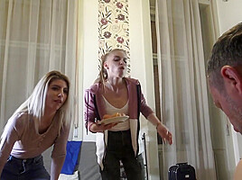 Blond Brat Girl Domination Femdom PART 1 We dominate and humiliate our slave Smirni! by Femdom Austria