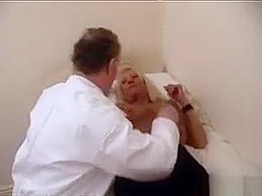 Blonde Gilf Gets Checked By A Horny Dr