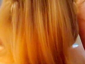 Blonde Mature Sucking my Cock