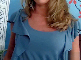 Blonde stepmom cant resist fucking her step son