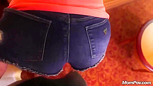 Blonde teen 18+ Give Pov Blowjob