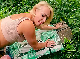 Blondes Adventures In The Woods (pov) 10 Min