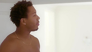 Blondie With Natural Boobs Fucks With Black Cock