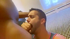 Blow Bbc In Christmas With