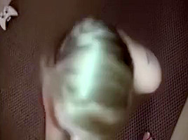 Blue-Eyed Beauty Loves White monster Cocks