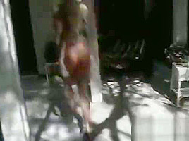 Bondage Action As Lad Plays With Young Babe's Tits And Pussy