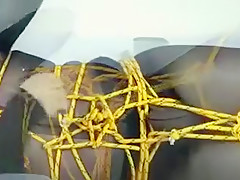 Bondage with pantyhose 5