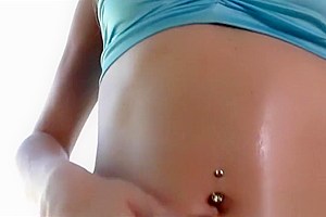 Booby TS Allicia Nogueira masturbates