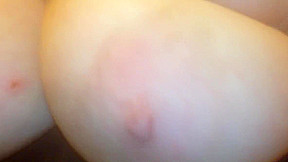 Bouncing tits with nipple clamps