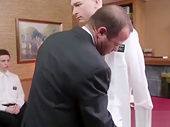 Bound mormon ass fingered