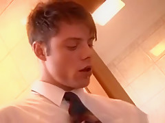 Boys At School Toilet
