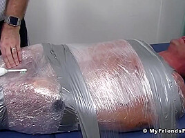 Braden Mummified & Tickled - Braden