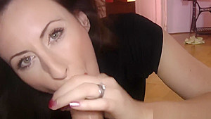 British Slut Jizz Mouthed