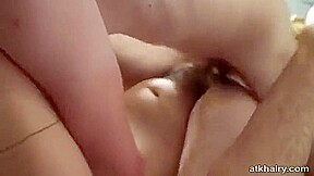 Brunette teen 18+ Gets To Ride A Big Cock