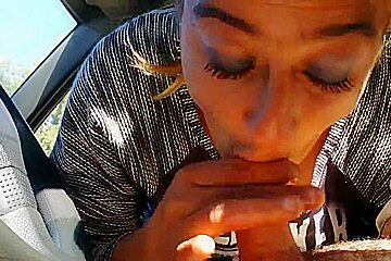 Bulgarian whore sucking dick like a pro