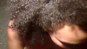 Busty ebony pulled and fucked from behind