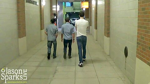 C K Steel, Landon Wright and Tyler Page Bareback in Milwaukee