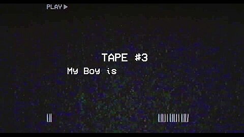 COMING OF AGE Tape 3 - My Boy is Growing Up