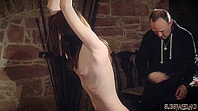 Candee and Noa hardcore BDSM their ass is red from slap