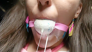 Candy Ball Gag Play