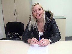 Casting - Jana Hard Sex - Blonde teen 18+