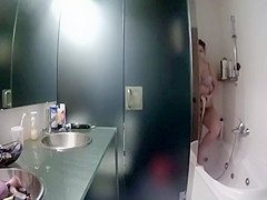 Caught her fingering pussy in a shower