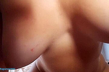 Caught teen 18+ Masturbating, Ended Up Creampieing Her - Programmerswife 13 Min