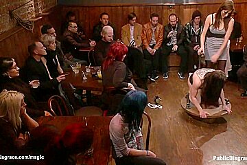 Cheyenne Jewel - Boxed Head Slave Humiliated In Public