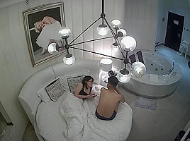 Chinese couple in hotel 4
